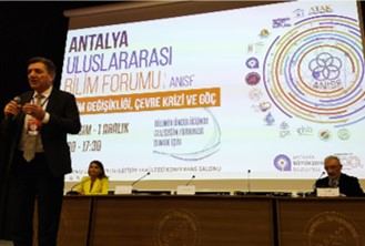 İklim Değişikliği ve Göç_Antalya Uluslararası Bilim Forumu (ANISF 2023) sona erdi.